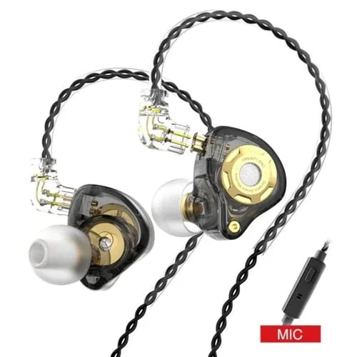 TRN MT1 Pro Professional Hi-Fi Dynamic Earphones - Warranty: 7Days