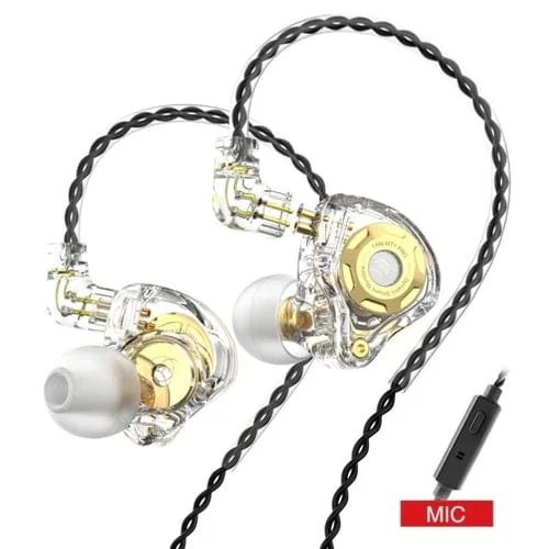 TRN MT1 Pro Professional Hi-Fi Dynamic Earphones - Warranty: 7Days
