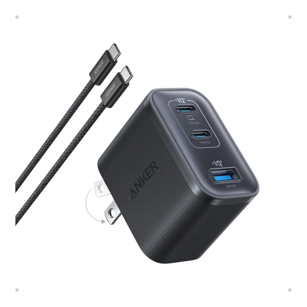 Anker 70W 3 Ports Nano Charger